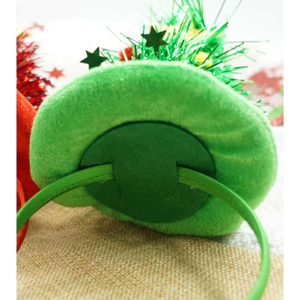 Bentita/cerc brad de Craciun, culoare verde, marime standard, Vivimall - vivimall.ro