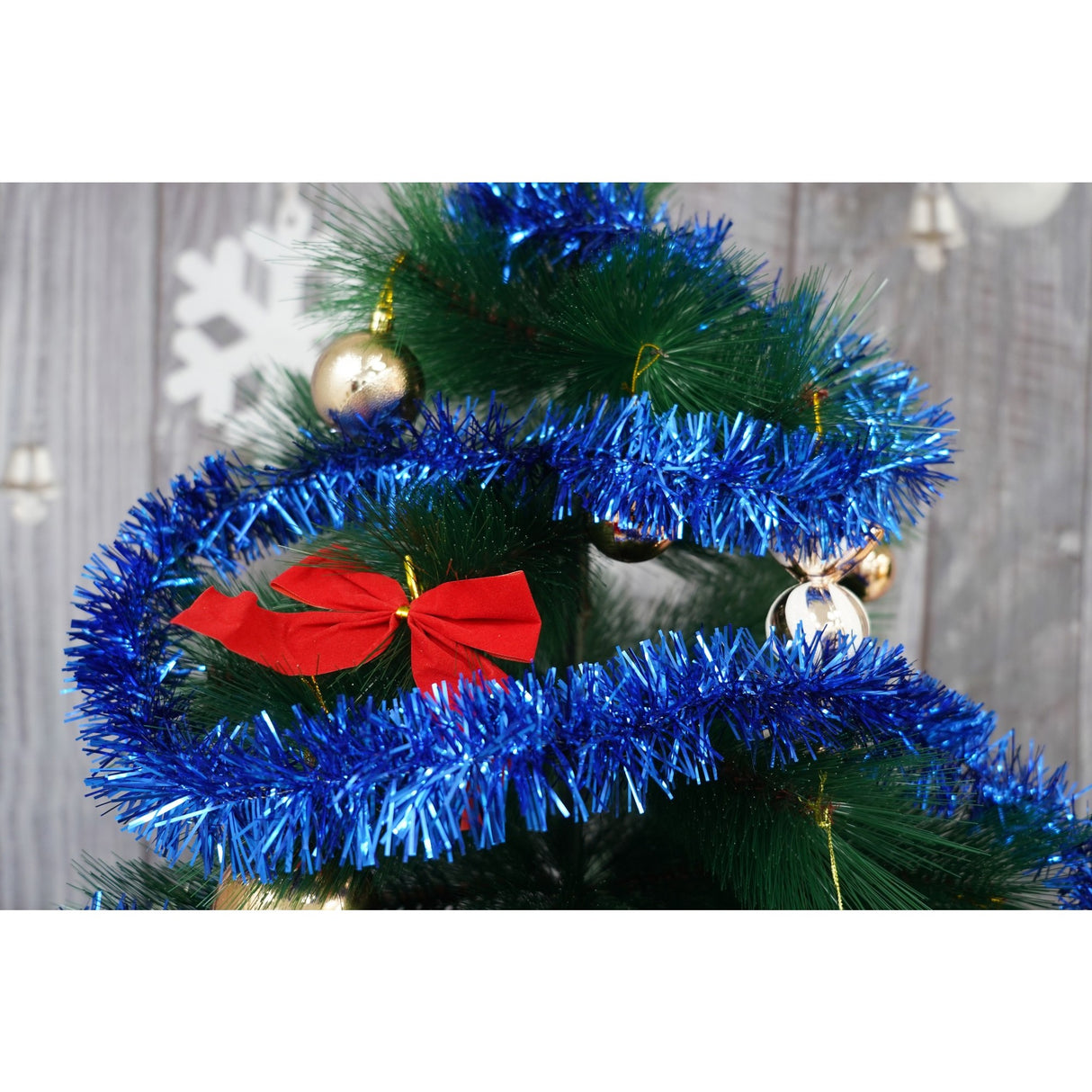 Beteala Craciun, Flippy, albastru, marimea: 2 m x 5 cm material:folie PVC, interior/exterior - vivimall.ro