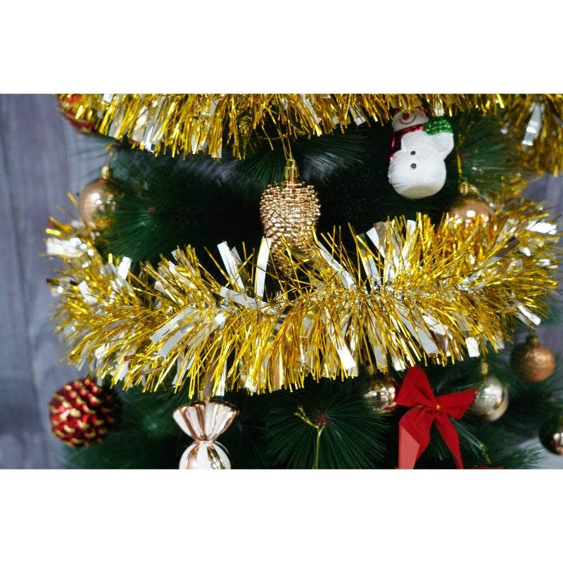 Beteala Craciun, Flippy, argintiu, marimea: 2 m x 11 cm material:folie PVC, interior/exterior - vivimall.ro