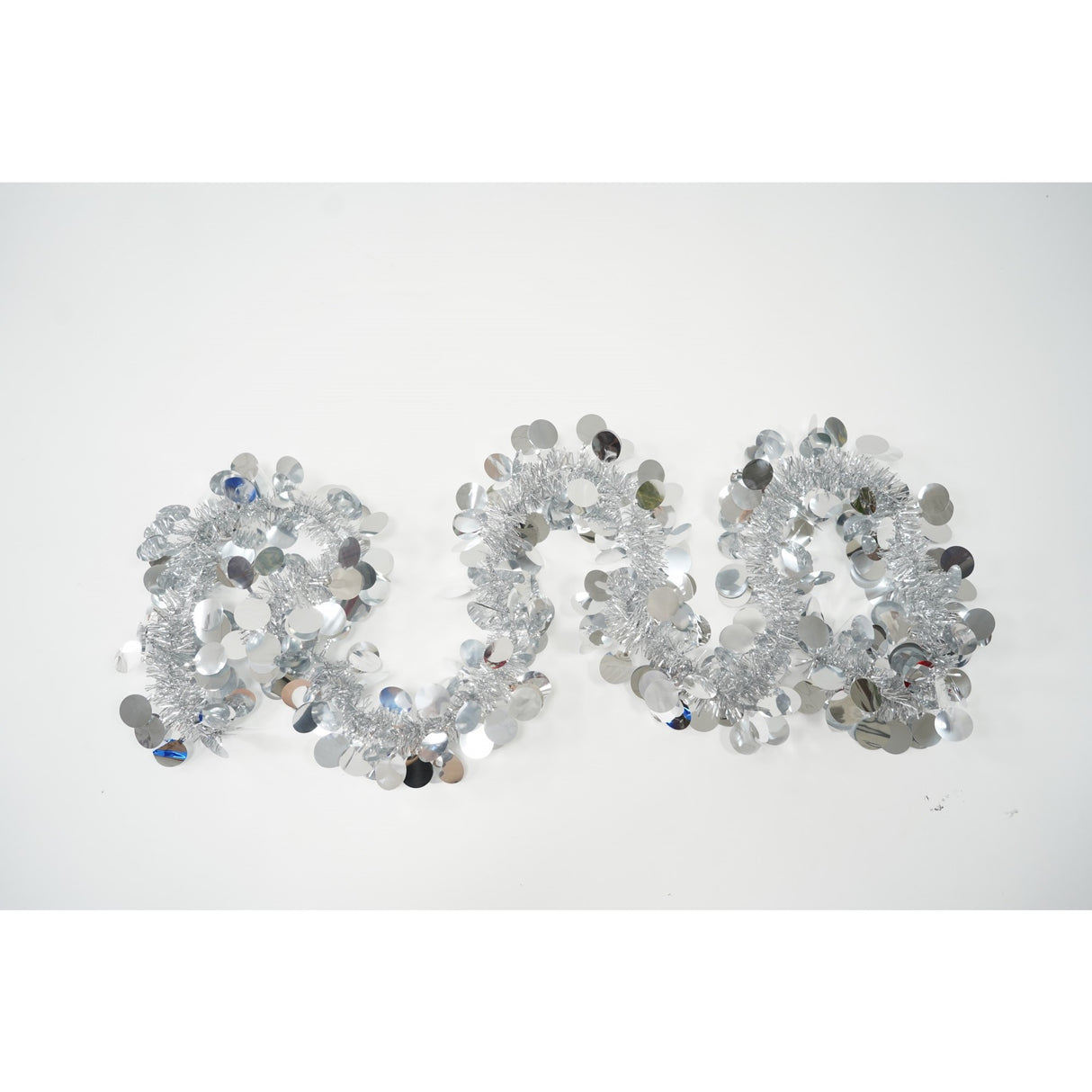 Beteala Craciun, Flippy, argintiu, marimea: 2 m x 11 cm material:folie PVC, interior/exterior - vivimall.ro