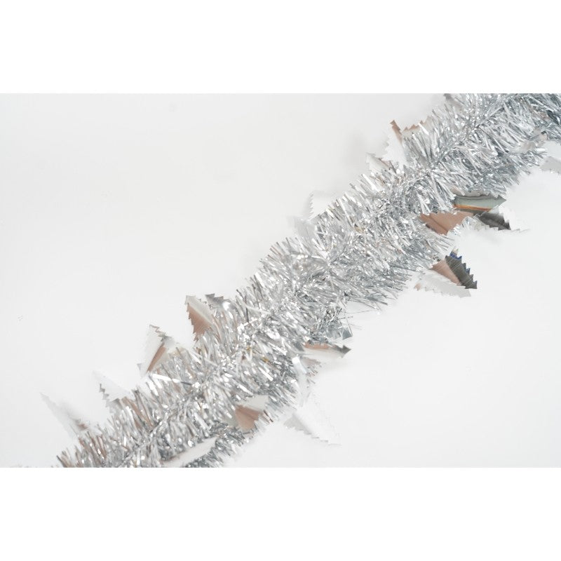 Beteala Craciun, Flippy, argintiu, marimea: 2 m x 9 cm x 5 cm material:folie PVC, interior/exterior - vivimall.ro