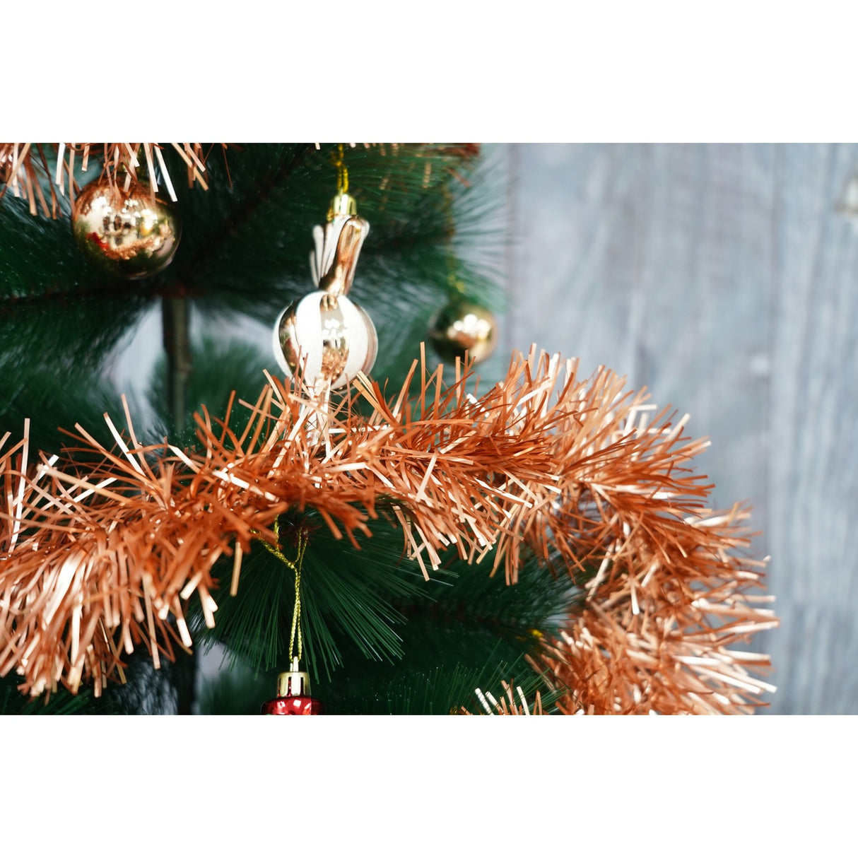 Beteala Craciun, Vivimall, portocale, marimea: 2 m x 9 cm material:folie PVC, interior/exterior - vivimall.ro