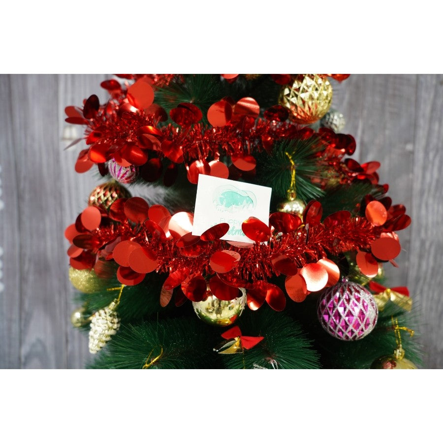 Beteala Craciun, Flippy, roșu, marimea: 2 m x 11 cm material:folie PVC, interior/exterior - vivimall.ro