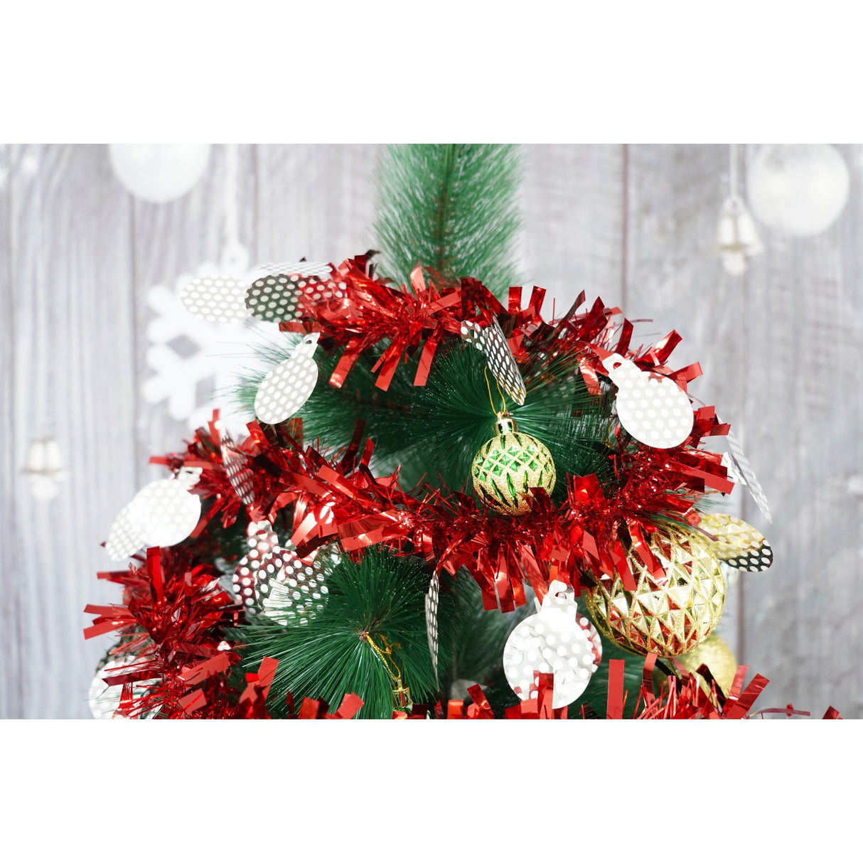 Beteala Craciun, Flippy, roșu, marimea: 2 m x 11 cm x 9 cm material:folie PVC, interior/exterior - vivimall.ro