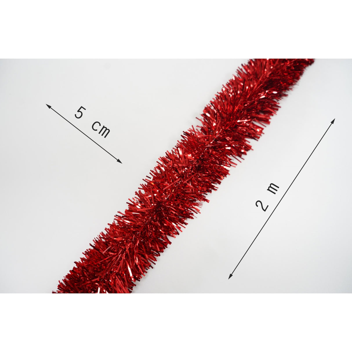 Beteala Craciun, Flippy, roșu, marimea: 2 m x 5 cm material:folie PVC, interior/exterior - vivimall.ro