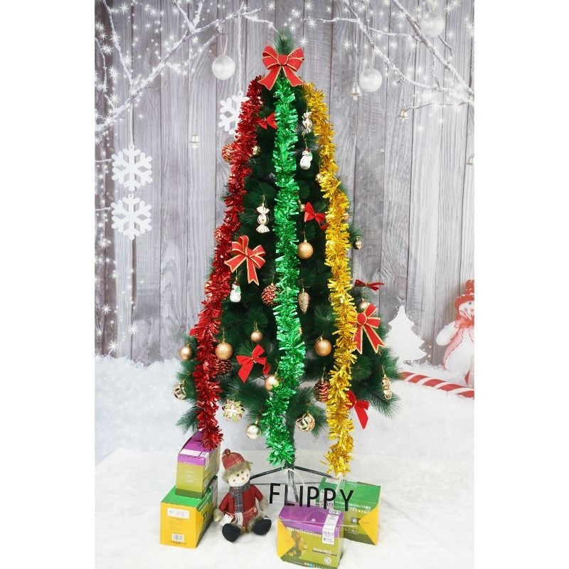 Beteala Craciun, Flippy, roșu, marimea: 2 m x 9 cm material:folie PVC, interior/exterior - vivimall.ro