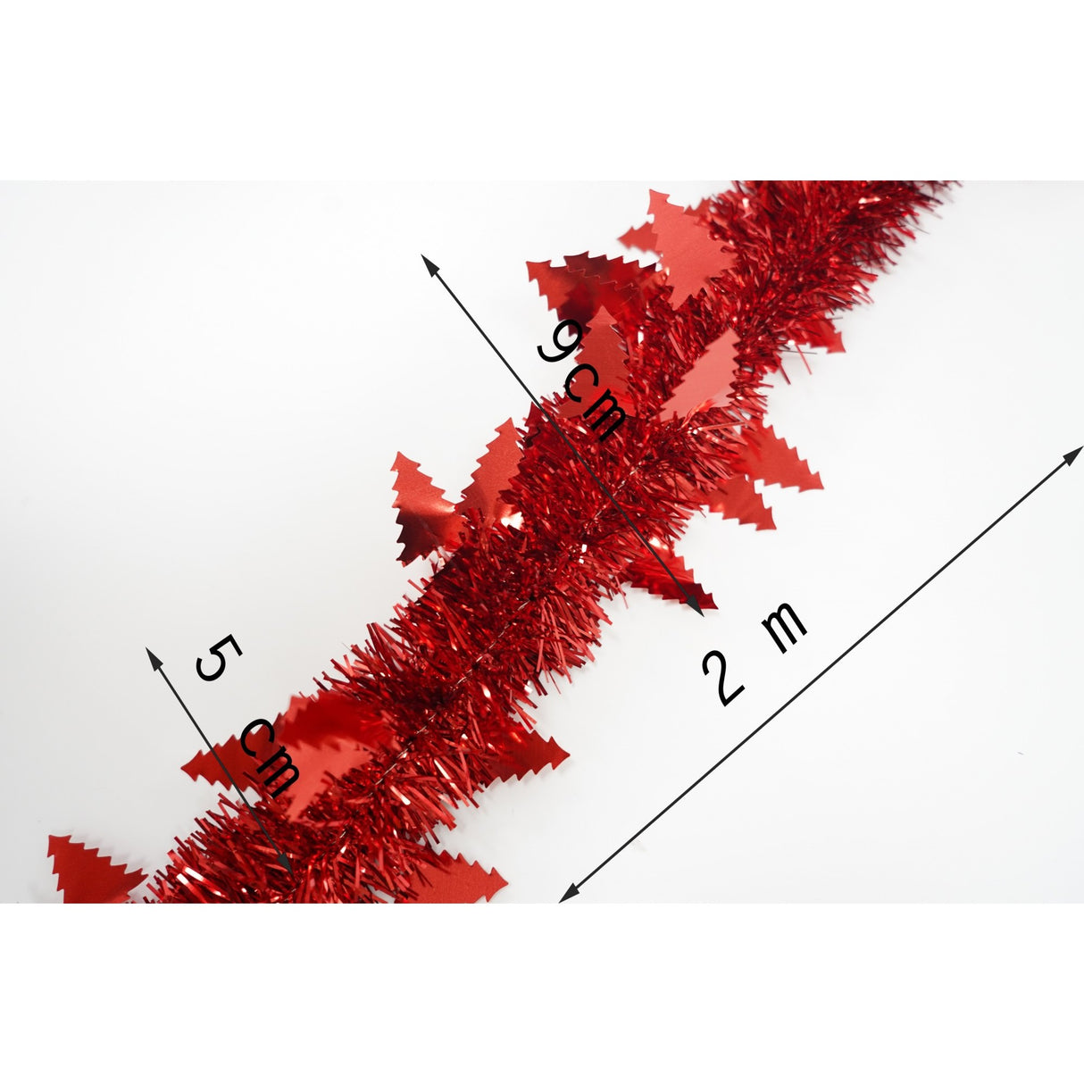 Beteala Craciun, Flippy, roșu, marimea: 2 m x 9 cm x 5 cm material:folie PVC, interior/exterior - vivimall.ro