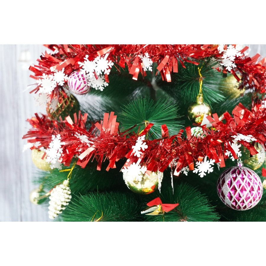 Beteala Craciun, Flippy, roșu, marimea: 2 m x 9 cm x 9 cm material:folie PVC, interior/exterior - vivimall.ro