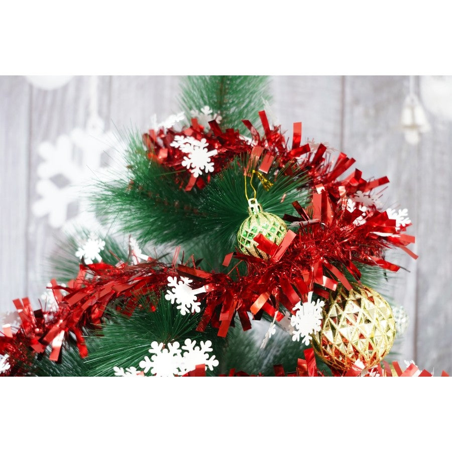 Beteala Craciun, Flippy, roșu, marimea: 2 m x 9 cm x 9 cm material:folie PVC, interior/exterior - vivimall.ro