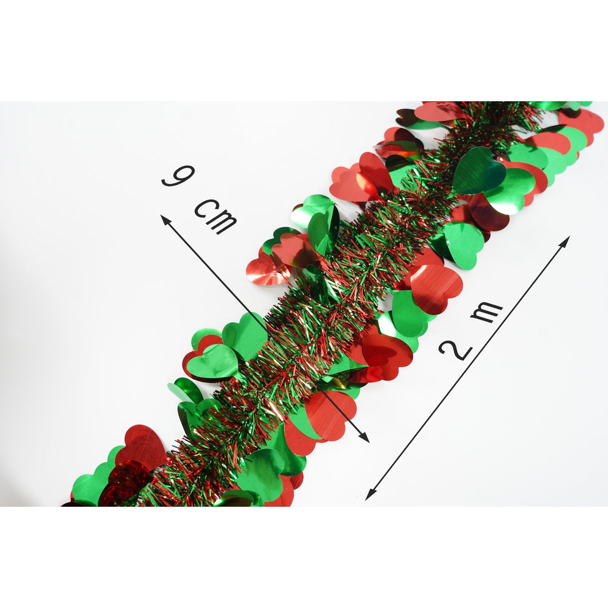 Beteala Craciun, Vivimall, verde, marimea: 2 m x 9 cm x 9 cm material:folie PVC, interior/exterio - vivimall.ro