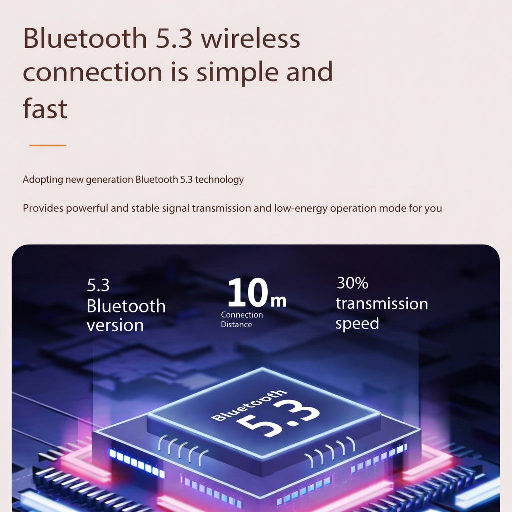 Boxă portabilă Flippy K12-2 roz, detaliu conectivitate Bluetooth 5.3 și suport card memorie