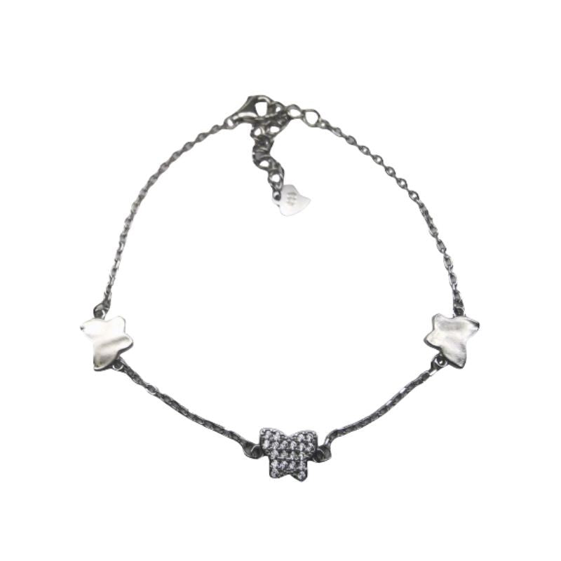 Bratara Argint 925 cu 3 Fluturasi - vivimall.ro