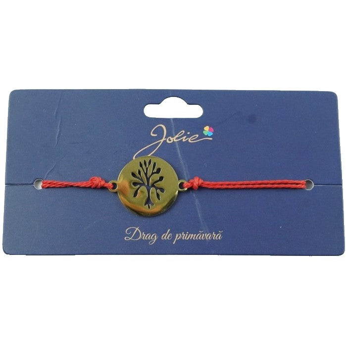 Bratara Aurie Inox Copac in Banut - vivimall.ro