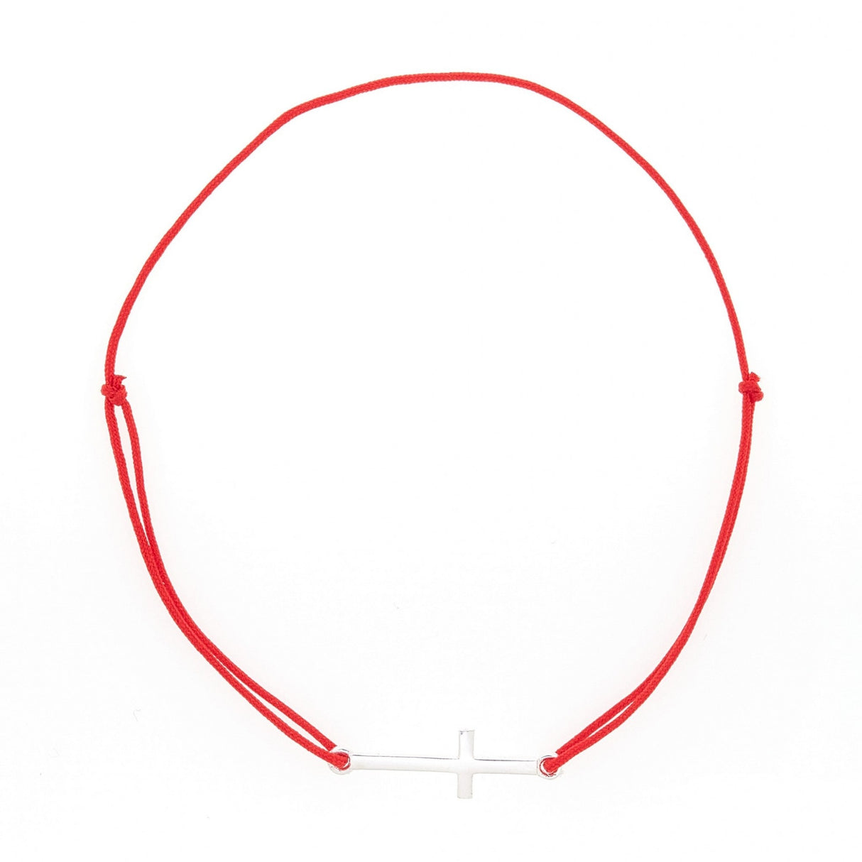 Bratara Cu Nod Dublu Din Argint 925 Cruce