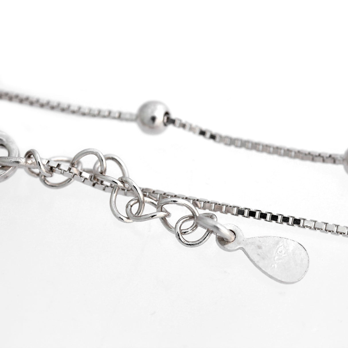 Bratara din Argint 925 rodiata reglabila - vivimall.ro