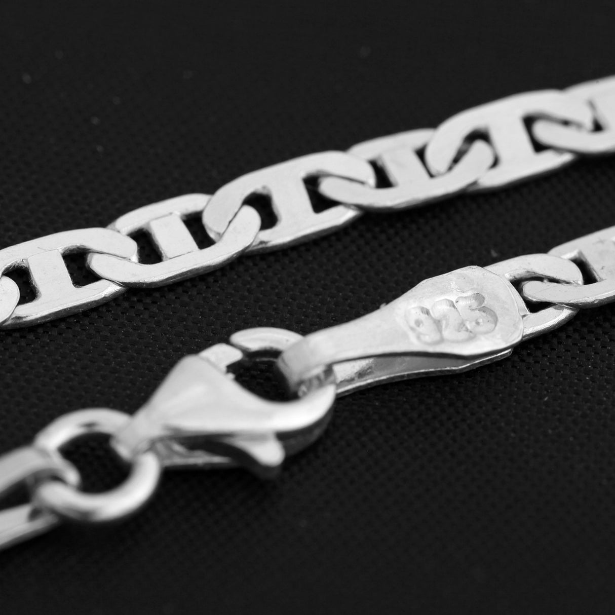 Bratara din Argint 925 Unisex cu zale plate - vivimall.ro