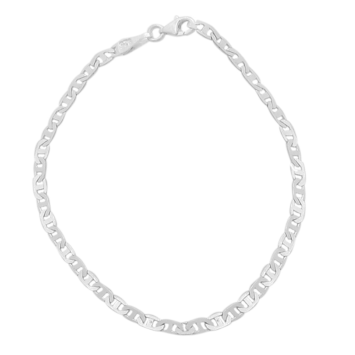 Bratara din Argint 925 Unisex cu zale plate - vivimall.ro