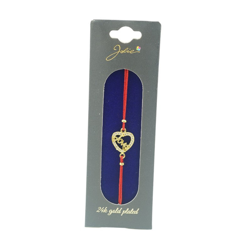 Bratara Placata cu Aur 24k Inima Love - vivimall.ro