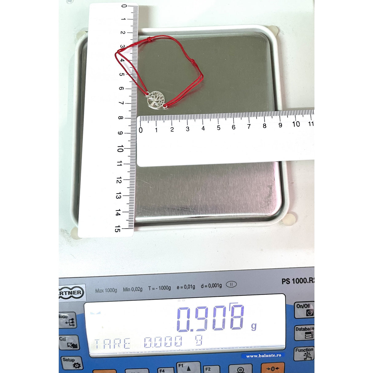 Bratara Snur Reglabil, Argint 925, Copacel In Cerc, Jolie Silver, 0.9 g, 2 cm x 1.2 cm - vivimall.ro