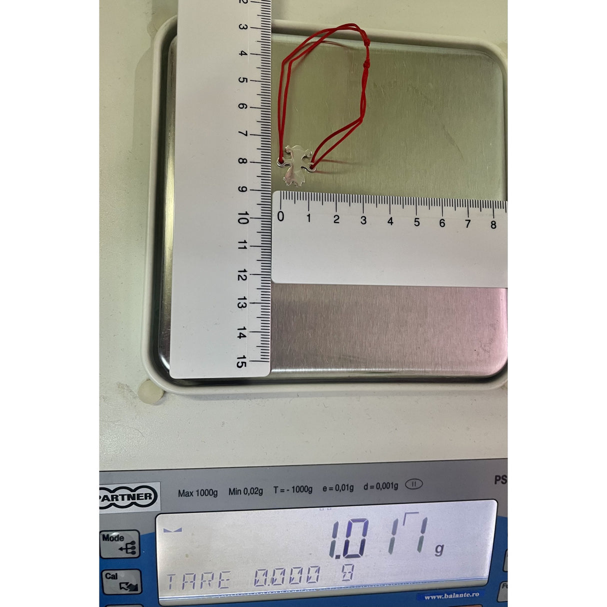 Bratara Snur Reglabil, Argint 925, Fetita, Jolie Silver, 1 g, 1.5 cm x 1.5 cm - vivimall.ro