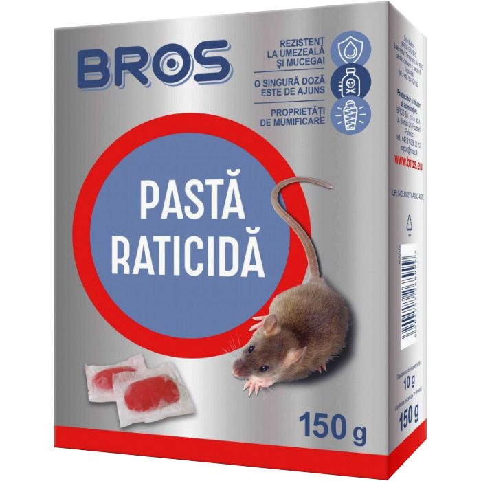 Bros Pasta Raticida 150 g 1639