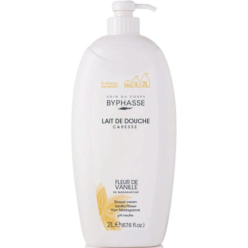 Gel de Dus, Byphasse, Vanilla Flower, 2000 ml - vivimall.ro