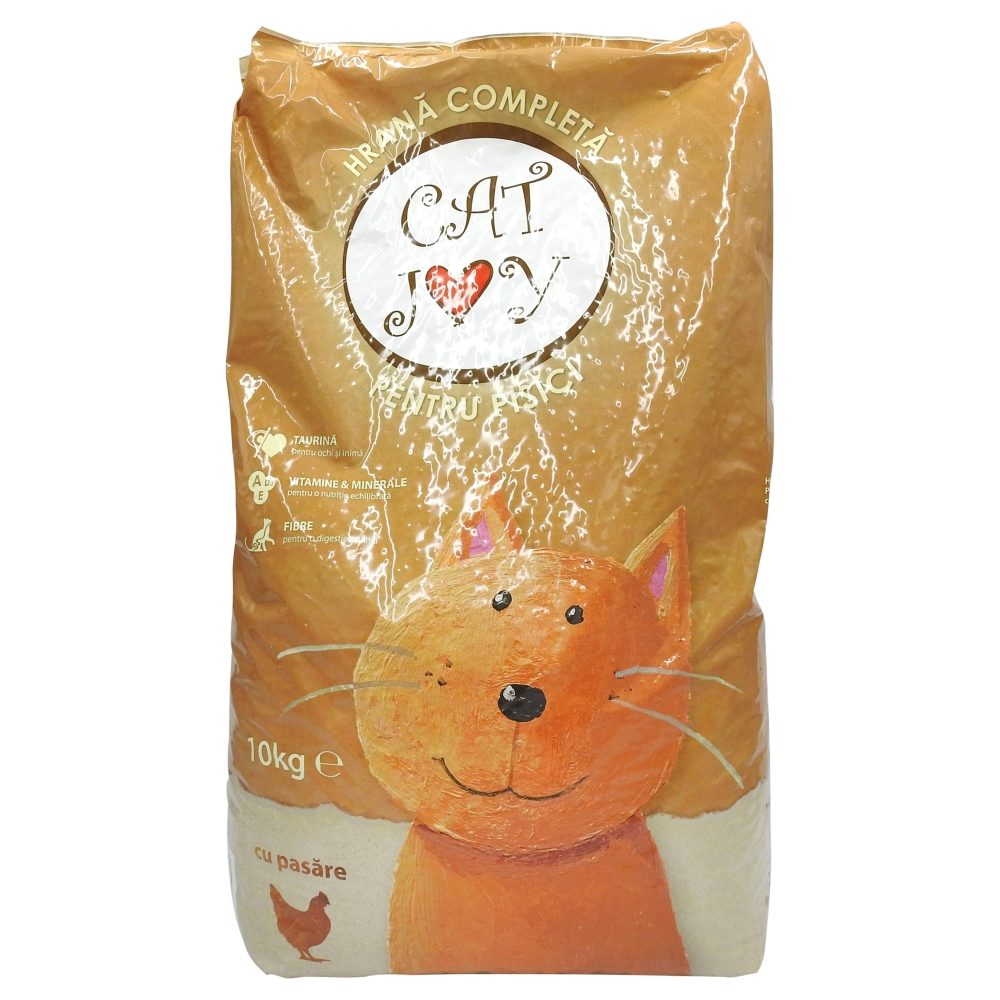 Hrana Uscata pentru Pisici, Cat Joy, Cu Pasare, 10 kg - vivimall.ro