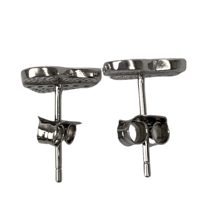 Cercei Argint 925 Inima cu Minizirconii - vivimall.ro