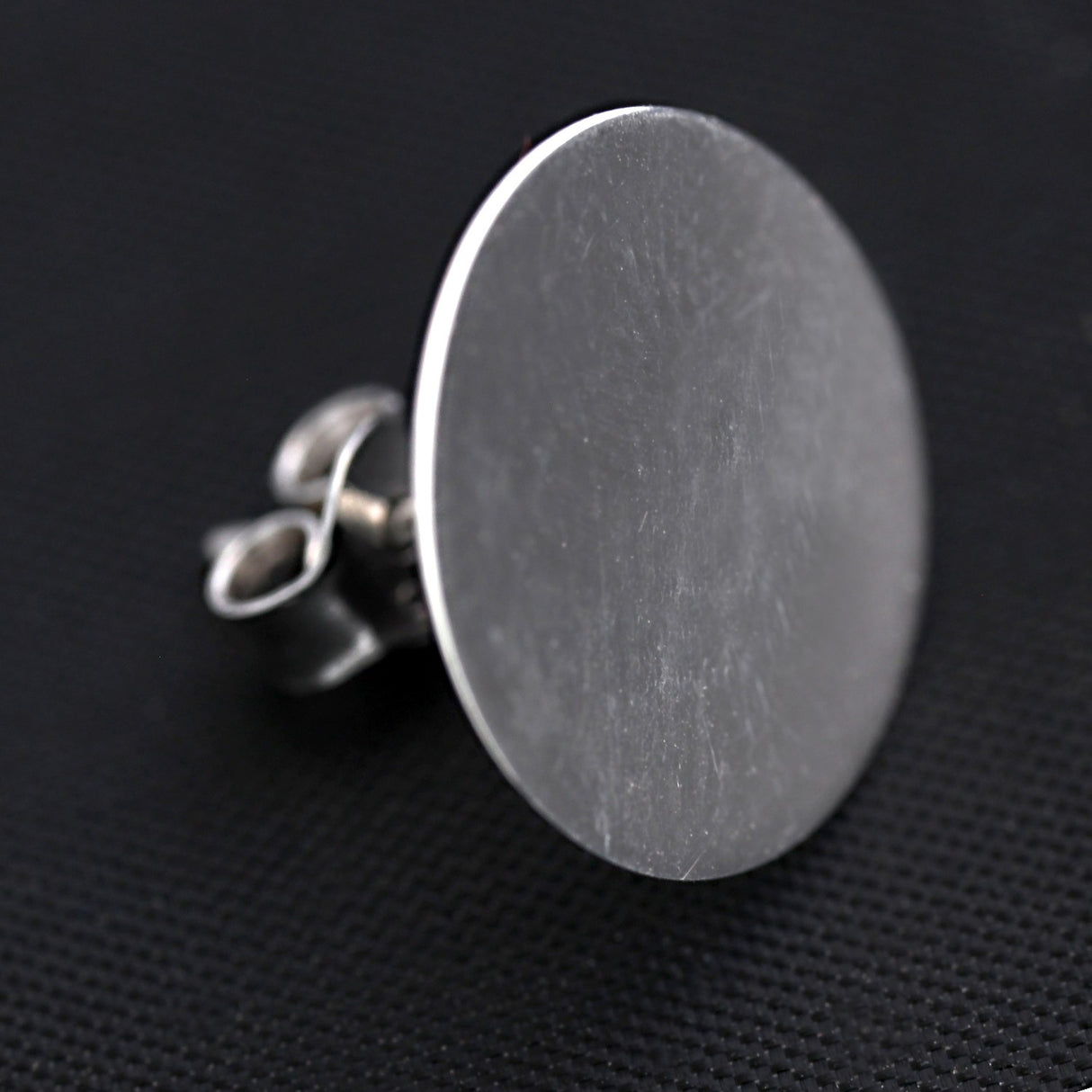 Cercei din Argint 925, model Banut cu surub - vivimall.ro