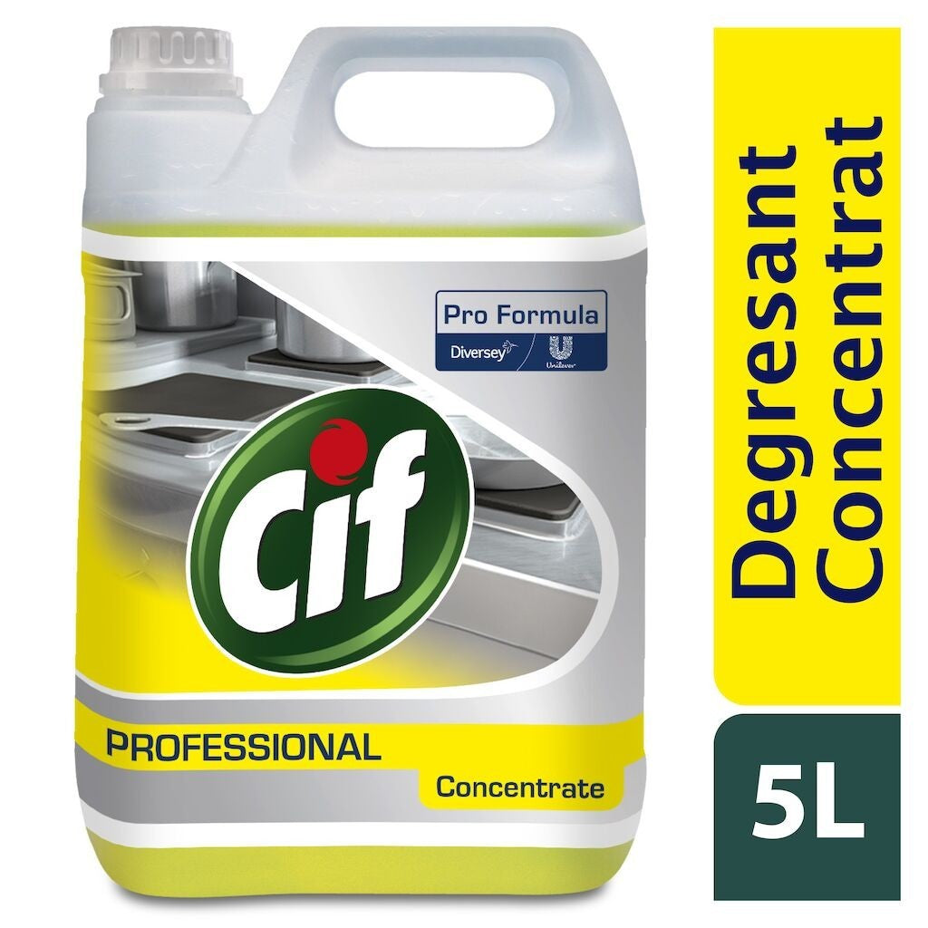 CIF Professional Degreaser Concentrat – Degresant Profesional 5 L - vivimall.ro