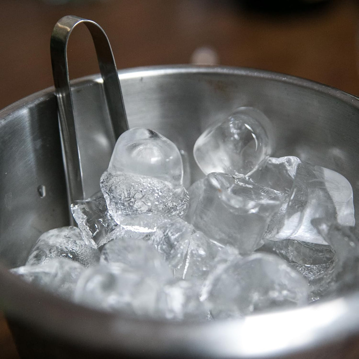 Cleste Creativ pentru Mancare, Vivimall, Model Inimioare din Silicon, 14.5x3 cm, Rezistent la Temperaturi Inalte si Coroziune, Albastru - vivimall.ro