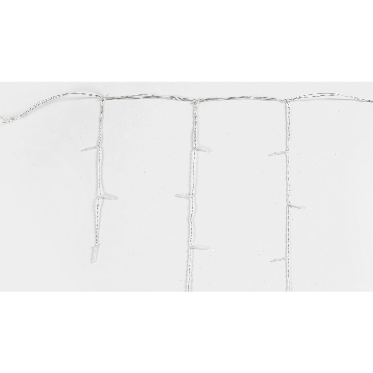 Componenta Instalatie De Craciun Tip Franjuri, 8 Jocuri De Lumini Sectiune 5 M, 143 Led-Uri, Interconectabila, Fir, Alb Rece, Nu Contine Transformator ! - vivimall.ro