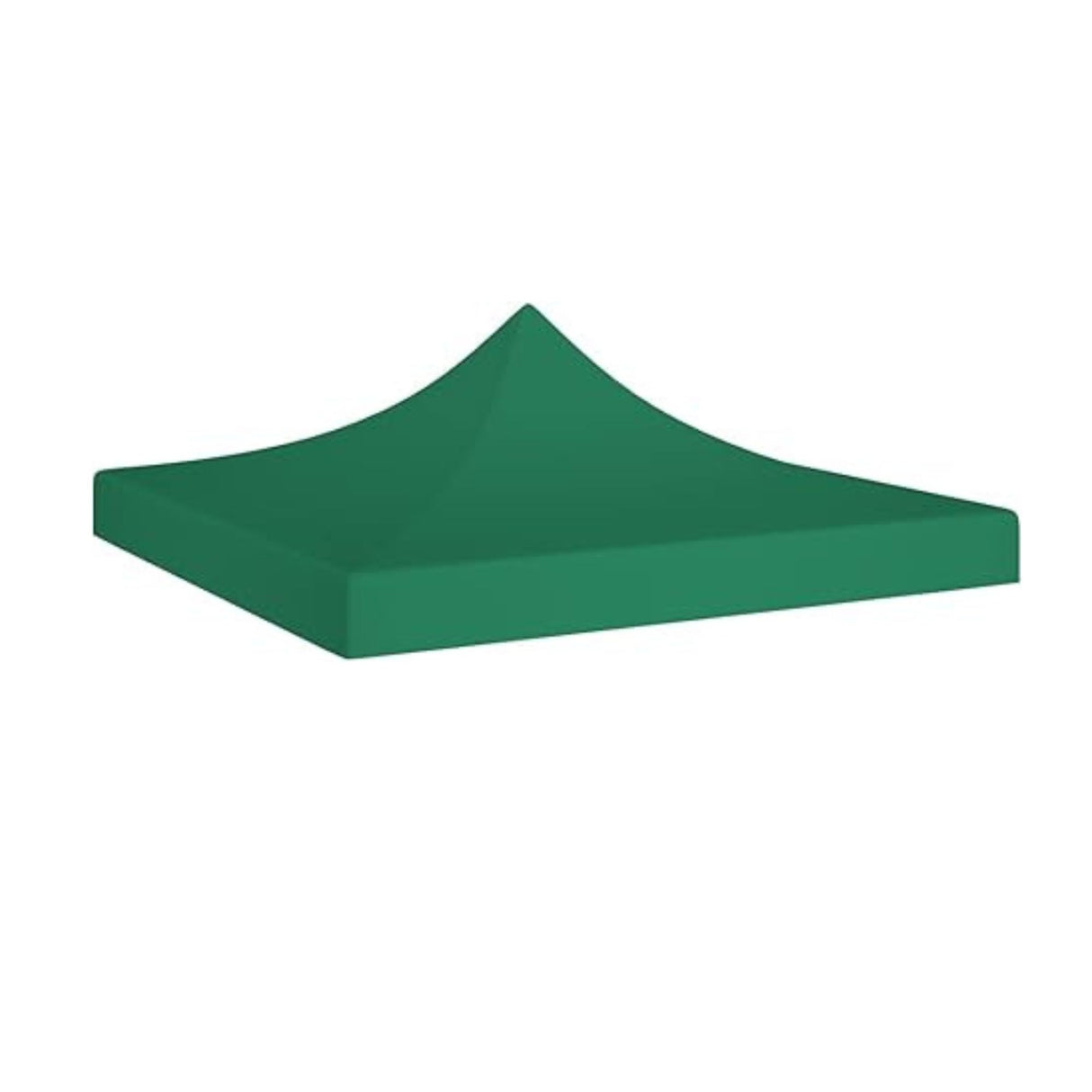 Detaliu material 420D copertină pavilion Flippy verde, textură și rezistență
