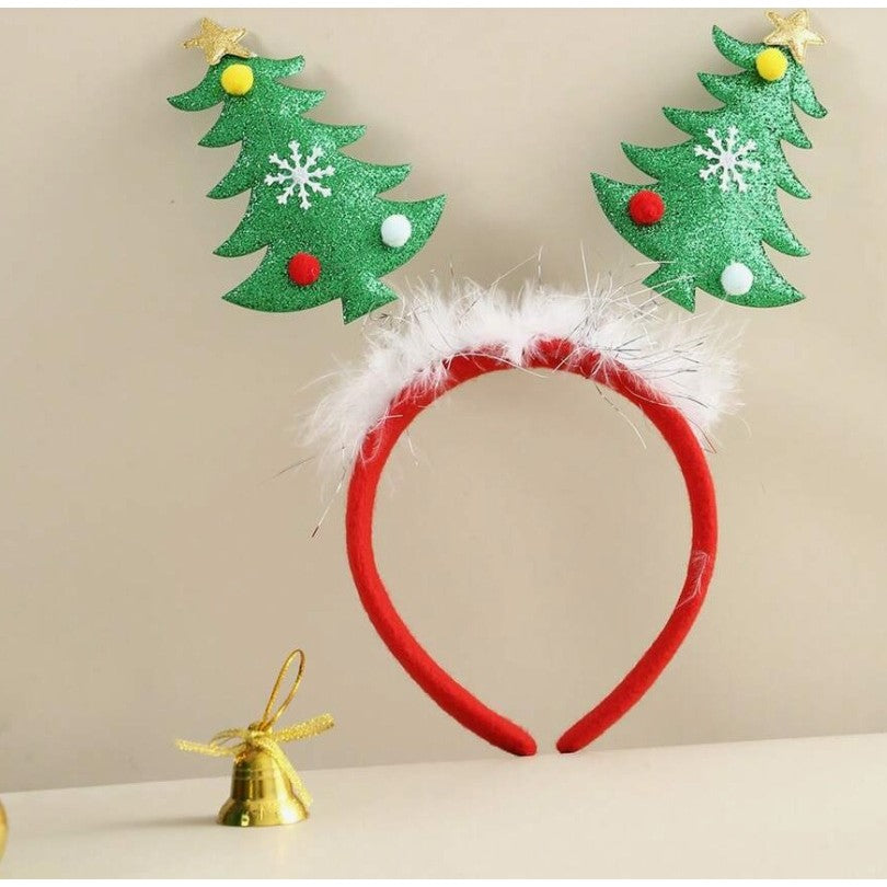 Coronita Decorativa, Vivimall, Tema Craciun, 12 x 25 cm, Model Brazi de Craciun, Marime Universala, Multicolor - vivimall.ro