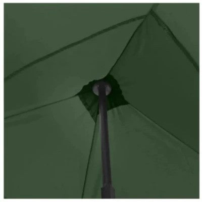 Pavilion pliabil pentru evenimente în grădină, 2x2 m verde, imagine din perspectivă superioară