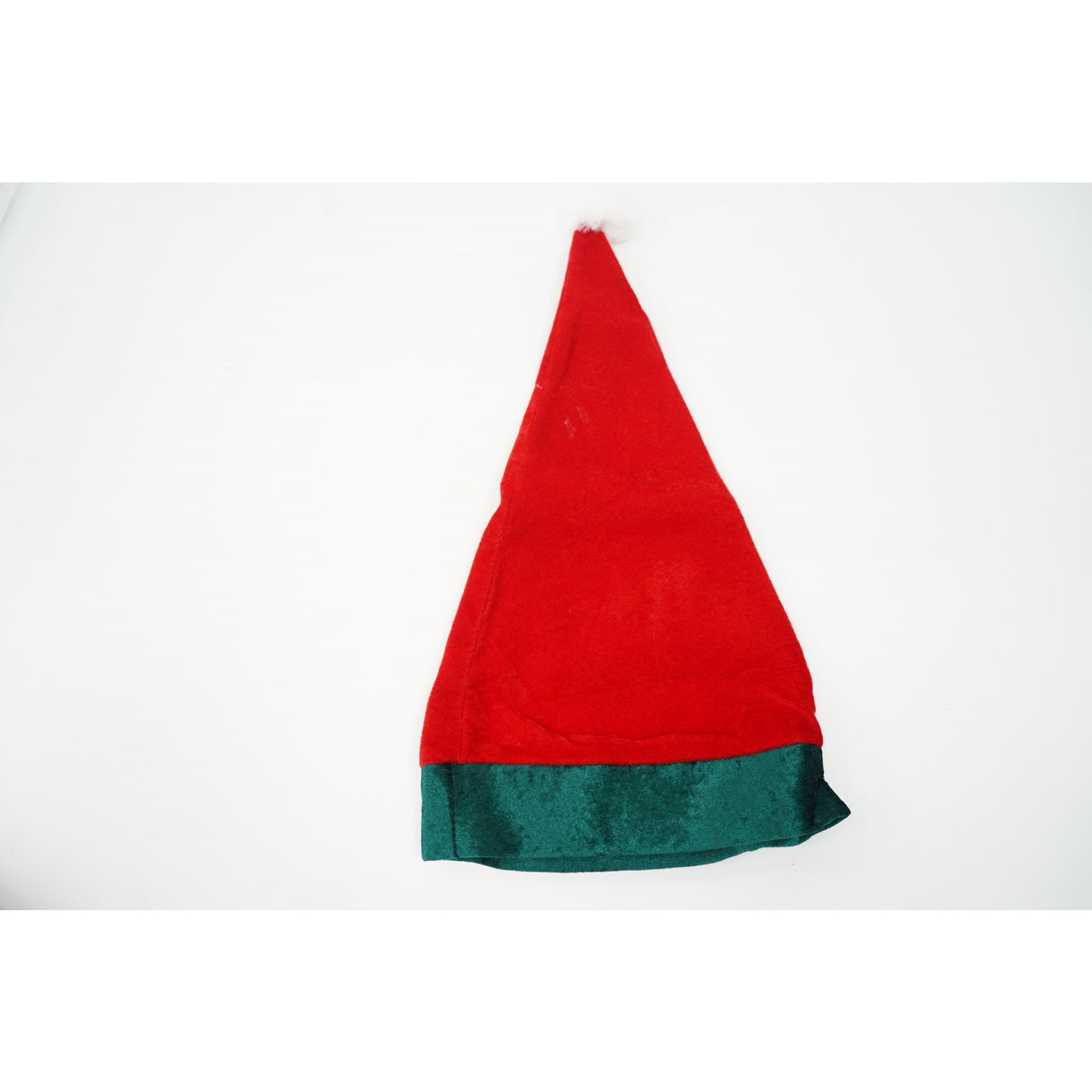 Costum Craciun, Vivimall, Spiridus, rosu, 7 -9 ani, catifea - vivimall.ro