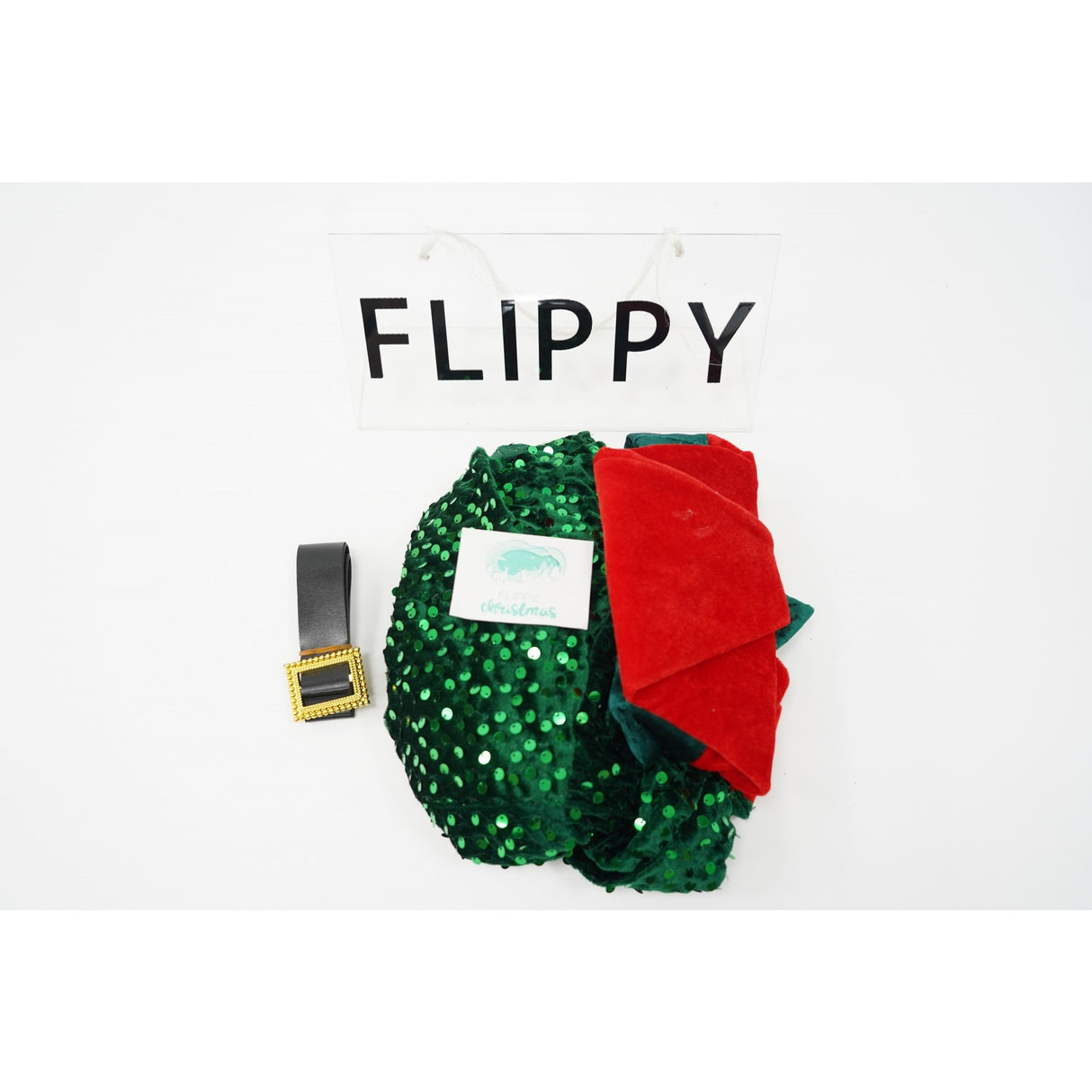 Costum Craciun, Vivimall, Spiridus, rosu, 7 -9 ani, catifea - vivimall.ro