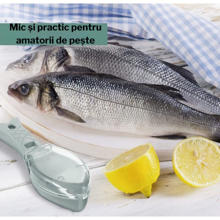 Curatator solzi peste cu recipient | FishClean - vivimall.ro
