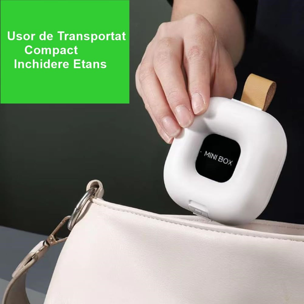 Cutie Medicamente 4 Compartimente | MedSafe - vivimall.ro