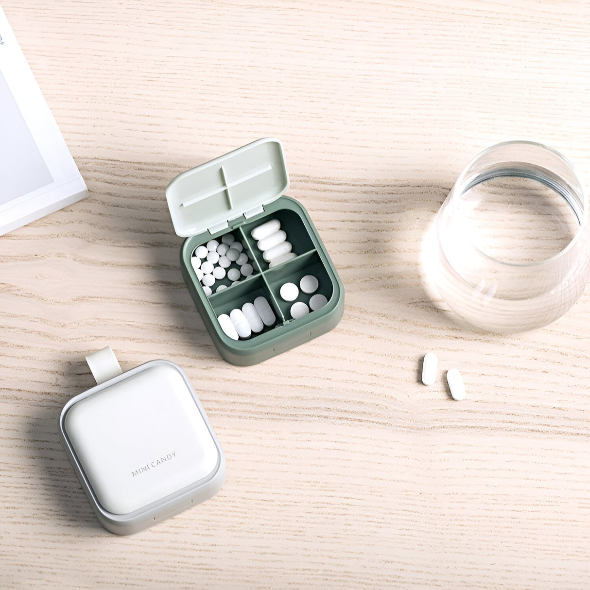 Mini Cutine Medicamente 4 Compartimente | MiniCandy - vivimall.ro