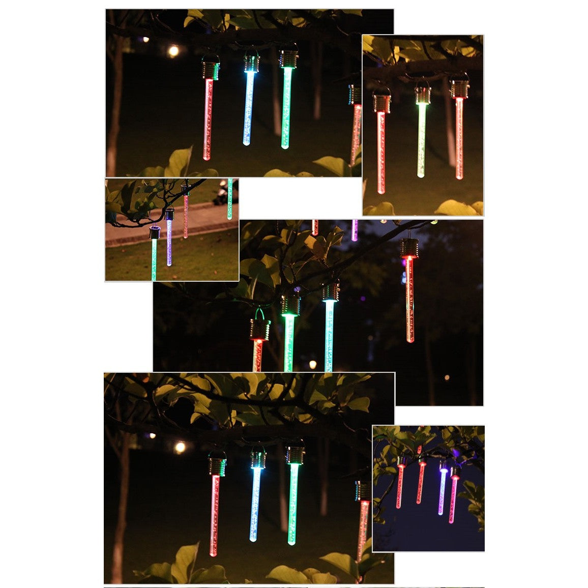 Lampa solara de tip decoratiune pentru gradina, Vivimall, model turture, alb cald - vivimall.ro