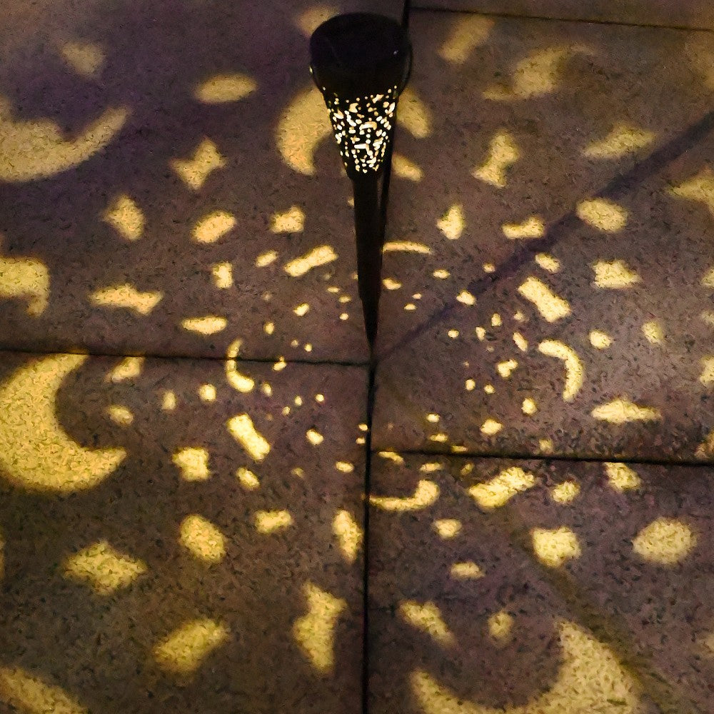 Decoratiune Solara Tip Torta Alb Cald | SolGarden - vivimall.ro