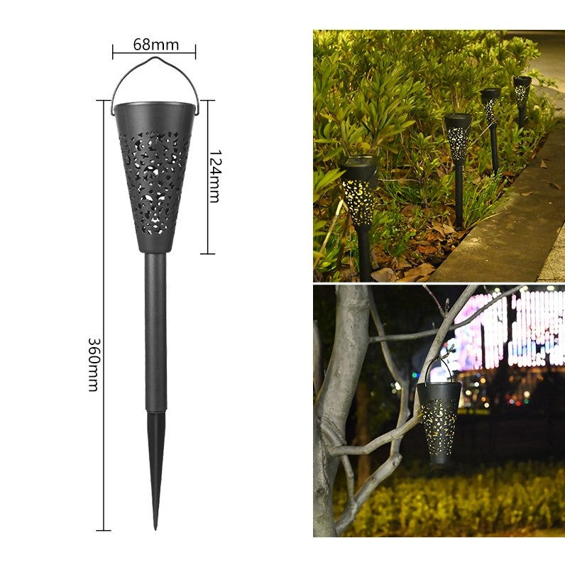 Decoratiune Solara Tip Torta Alb Cald | SolGarden - vivimall.ro