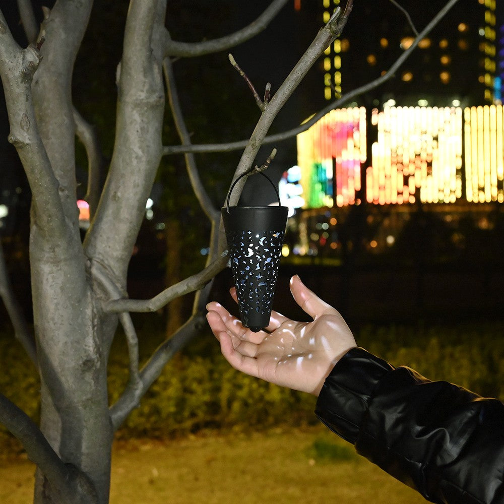 Decoratiune Solara Tip Torta Alb Rece | LumiFlame - vivimall.ro