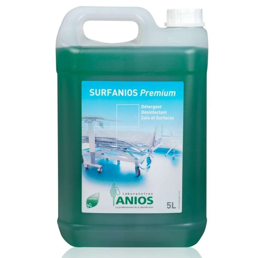 Detergent dezinfectant pentru pardoseli si suprafete SURFANIOS PREMIUM Bidon 5L - vivimall.ro
