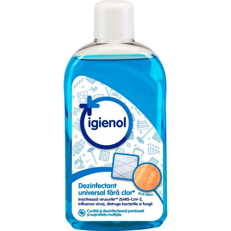 Fertőtlenítő, Igienol, Univerzális 1 L Blue Fresh