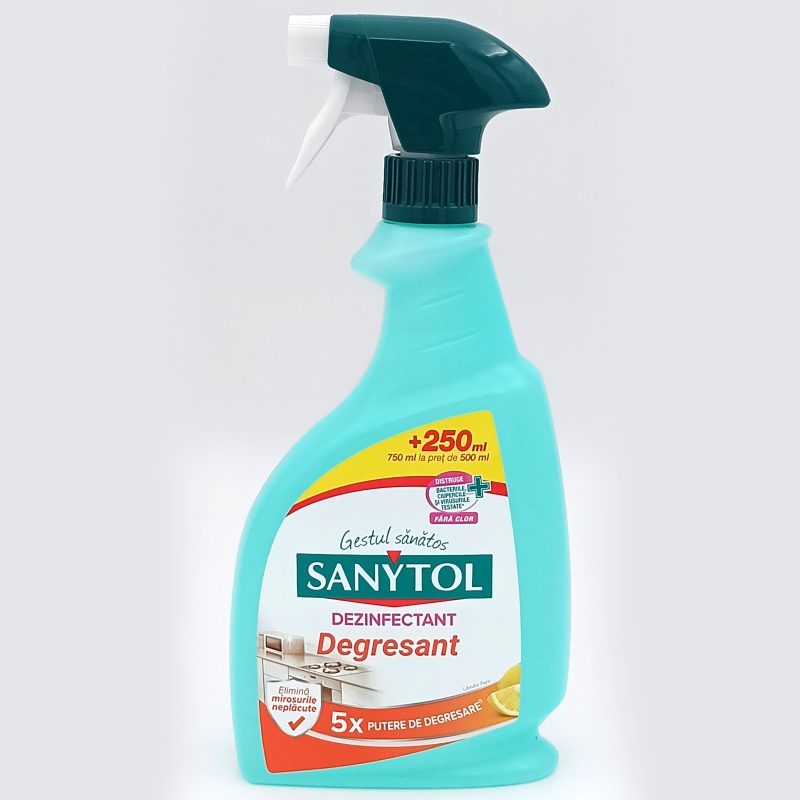 Fertőtlenítő, Sanytol, Konyhai zsíroldó 750 ml
