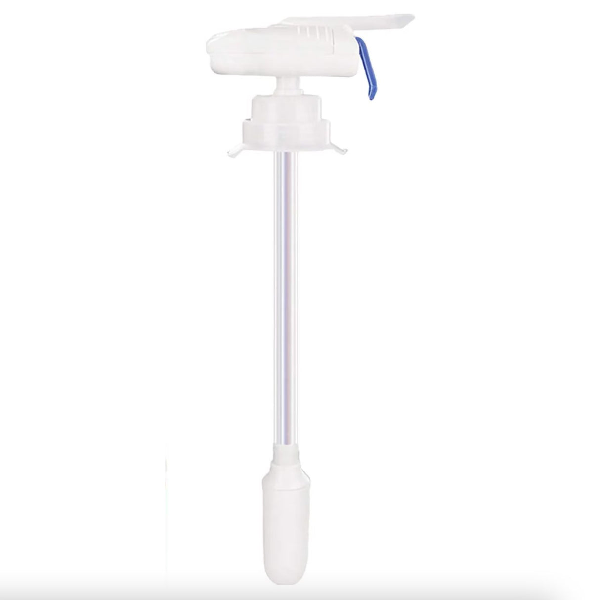 Dispenser Dozator Automat pentru Bauturi, Vivimall, Dozator Electric Automat pentru Bidon de Apa, cu Baterii AA, 34 x 11 cm, Alb/Albastru - vivimall.ro