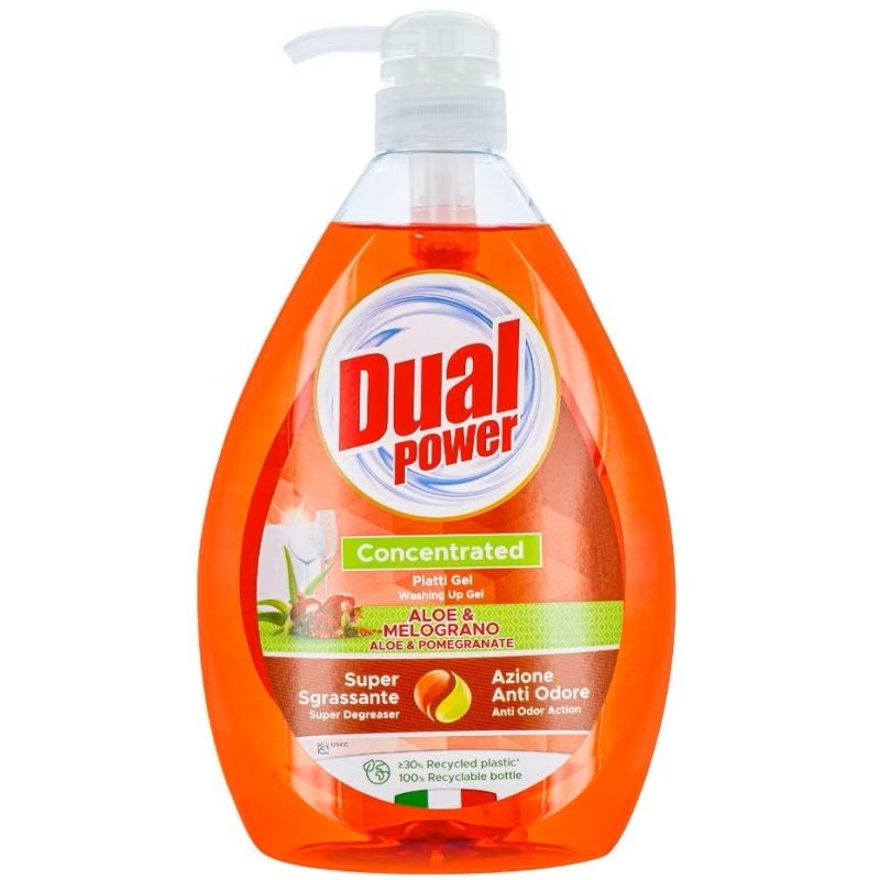 Dual Mosogatószer Pumpával 1 L Gránátalma
