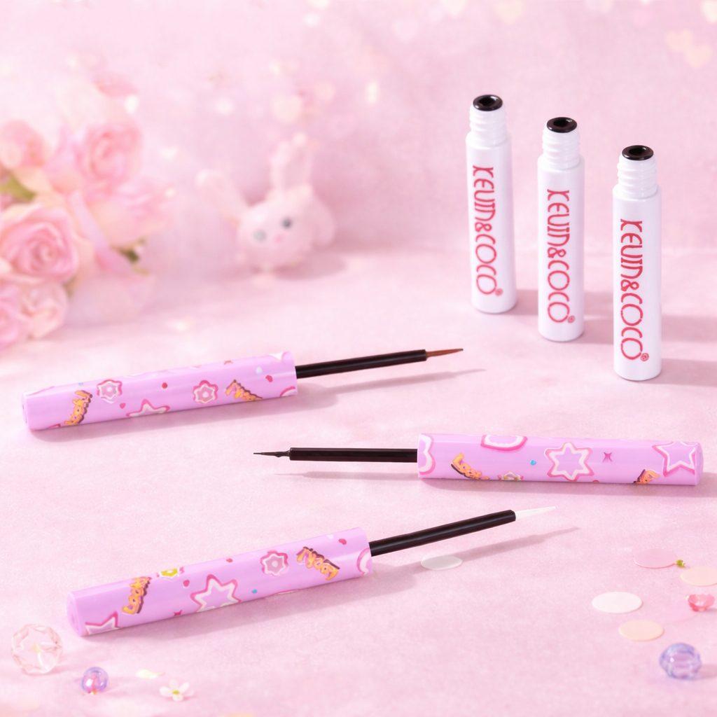 Tus Lichid pentru Ochi, Kevin&Coco, Eyeliner cu Pensula, 1.5 ml, Nuanta 1, Negru - vivimall.ro